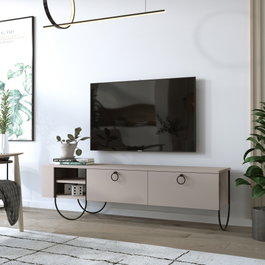 Hanah Home Norfolk Soporte para TV - Moca claro